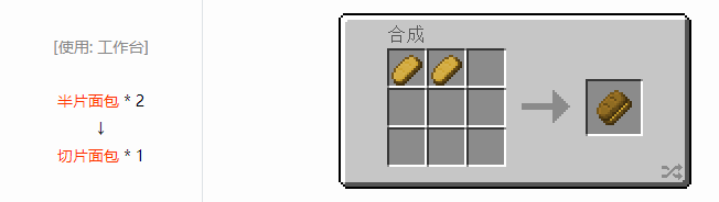 我的世界格雷科技6食品合成表大全