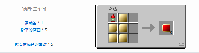 我的世界格雷科技6食品合成表大全