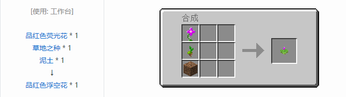 我的世界植物魔法装饰方块怎么合成