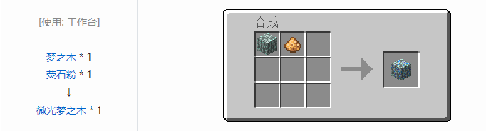 我的世界植物魔法装饰方块怎么合成