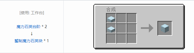 我的世界植物魔法装饰方块怎么合成