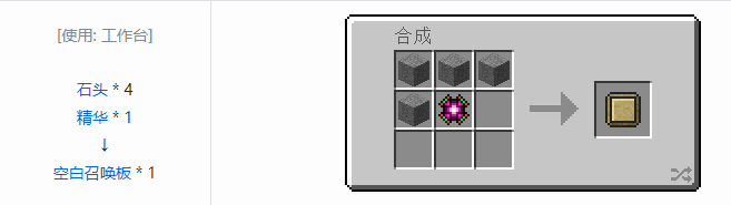 我的世界虚无世界2材料合成表大全