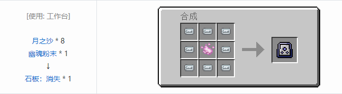 我的世界虚无世界2功能性物品合成表大全