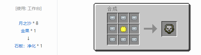 我的世界虚无世界2功能性物品合成表大全