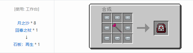 我的世界虚无世界2功能性物品合成表大全