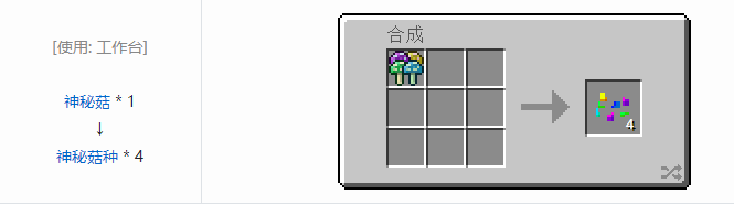 我的世界虚无世界2功能性物品合成表大全