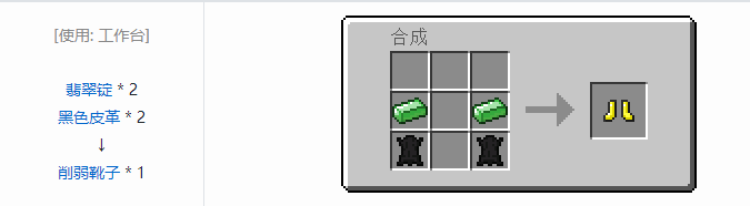 我的世界虚无世界2盔甲合成表大全