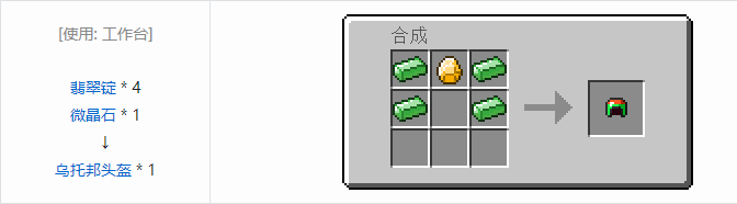 我的世界虚无世界2盔甲合成表大全