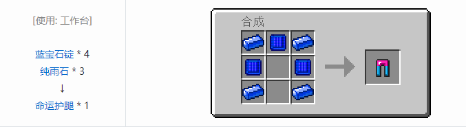 我的世界虚无世界2盔甲合成表大全