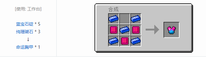 我的世界虚无世界2盔甲合成表大全