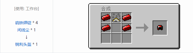 我的世界虚无世界2盔甲合成表大全