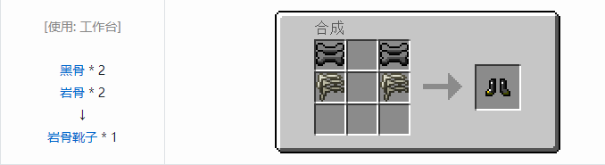 我的世界虚无世界2盔甲合成表大全