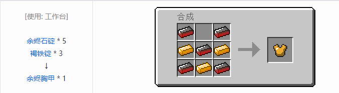 我的世界虚无世界2盔甲合成表大全
