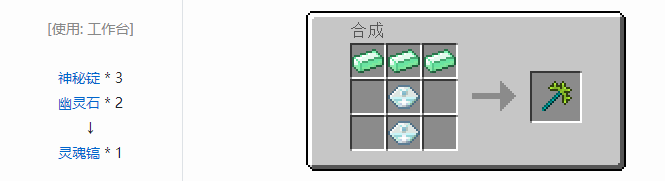 我的世界虚无世界2工具合成表大全