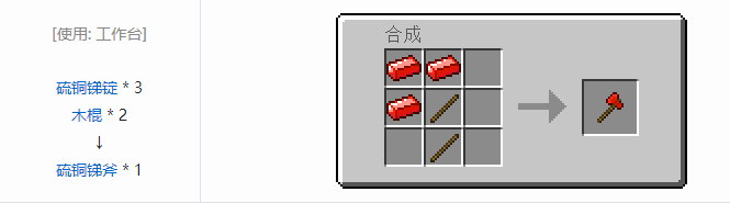我的世界虚无世界2工具合成表大全