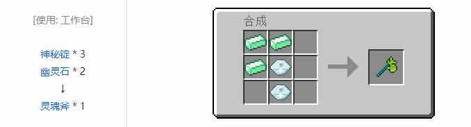 我的世界虚无世界2工具合成表大全