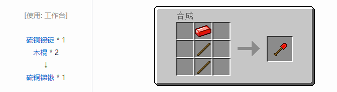 我的世界虚无世界2工具合成表大全