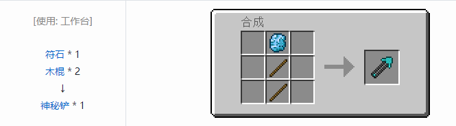 我的世界虚无世界2工具合成表大全