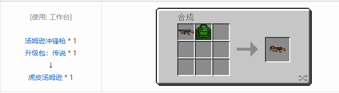 我的世界虚无世界2武器合成表大全