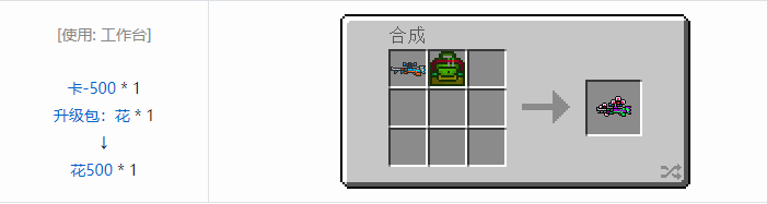 我的世界虚无世界2武器合成表大全