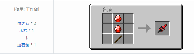 我的世界虚无世界2武器合成表大全