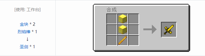 我的世界虚无世界2武器合成表大全