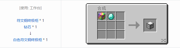 我的世界魔法金属设备怎么合成