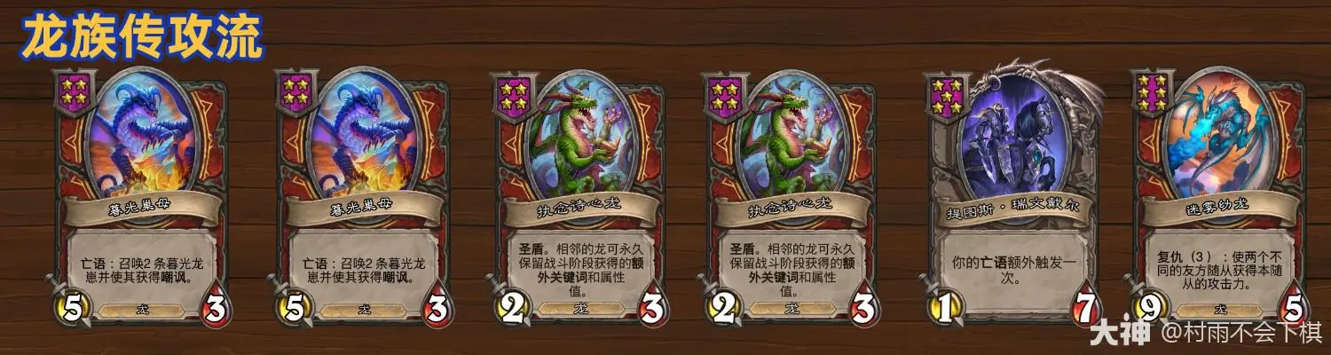 炉石传说酒馆战棋S12龙族怎么玩