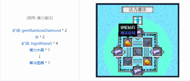 我的世界魔法金属设备怎么合成