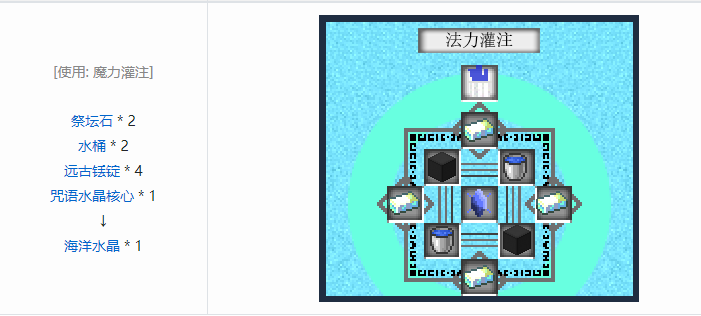 我的世界魔法金属设备怎么合成