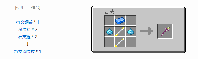 我的世界魔法金属武器怎么合成2026