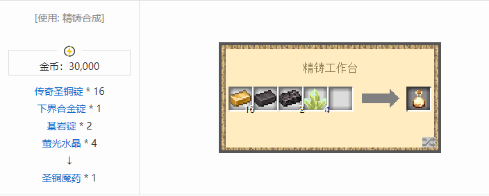 我的世界魔法金属武器怎么合成2026