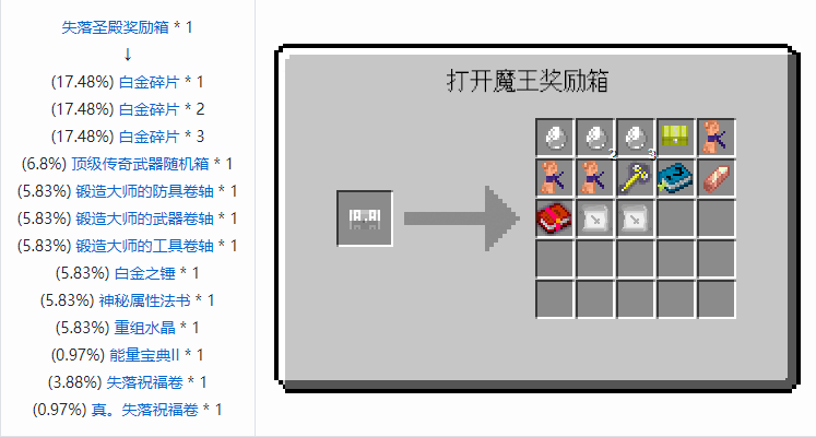 我的世界魔法金属宝物合成表大全2026