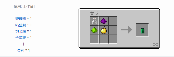 我的世界魔法金属宝物合成表大全2026