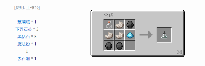 我的世界魔法金属宝物合成表大全2026