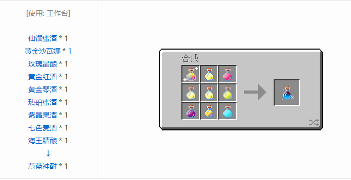 我的世界魔法金属宝物合成表大全2026