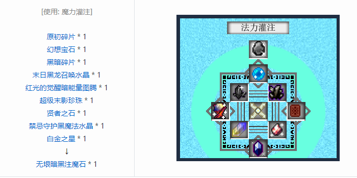 我的世界魔法金属材料合成表大全2026