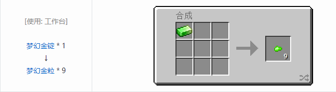 我的世界魔法金属材料合成表大全2026