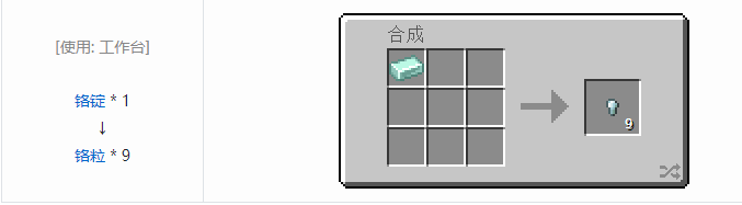 我的世界魔法金属材料合成表大全2026