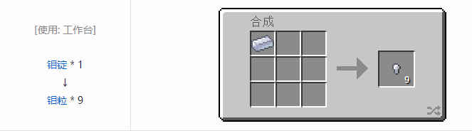 我的世界魔法金属材料合成表大全2026