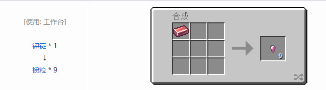 我的世界魔法金属材料合成表大全2026