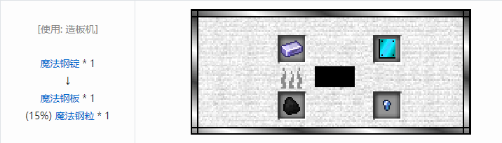 我的世界魔法金属材料合成表大全2026