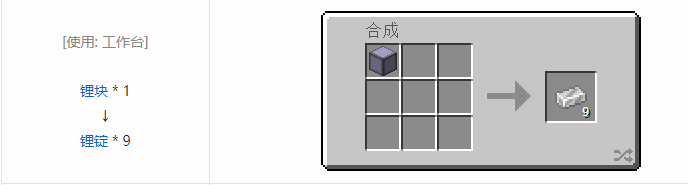 我的世界魔法金属材料合成表大全2026
