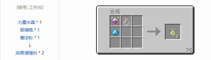 我的世界魔法金属精铸合成表大全2026