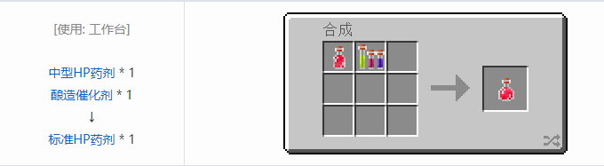 我的世界魔法金属精铸合成表大全2026