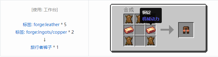我的世界匠魂3工具合成表大全2026