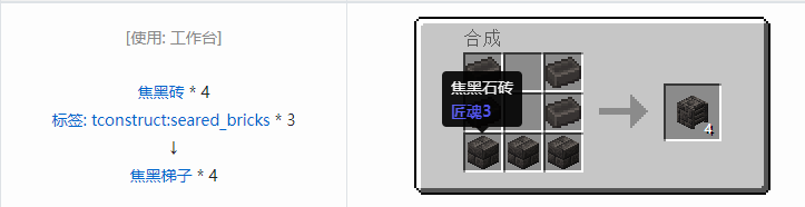 我的世界匠魂3结构方块合成表大全2026