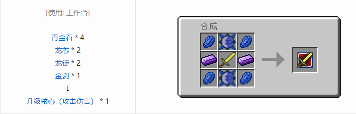 我的世界龙之进化合成表大全2026