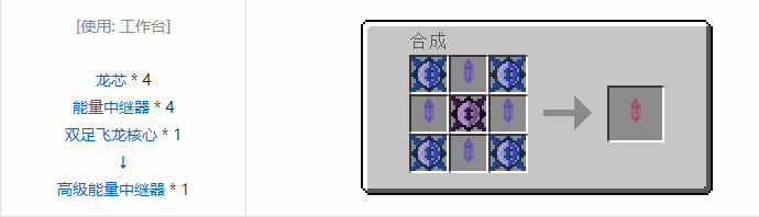 我的世界龙之进化合成表大全2026