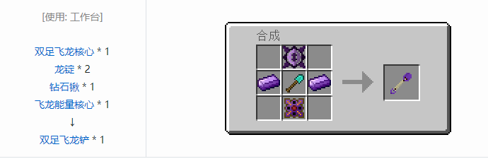 我的世界龙之进化合成表大全2026